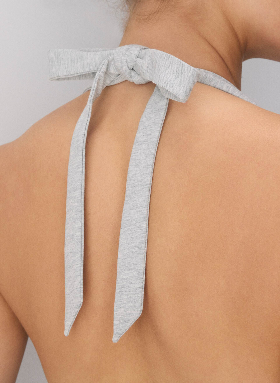 lässiges contour optimum haltertop heather chrome