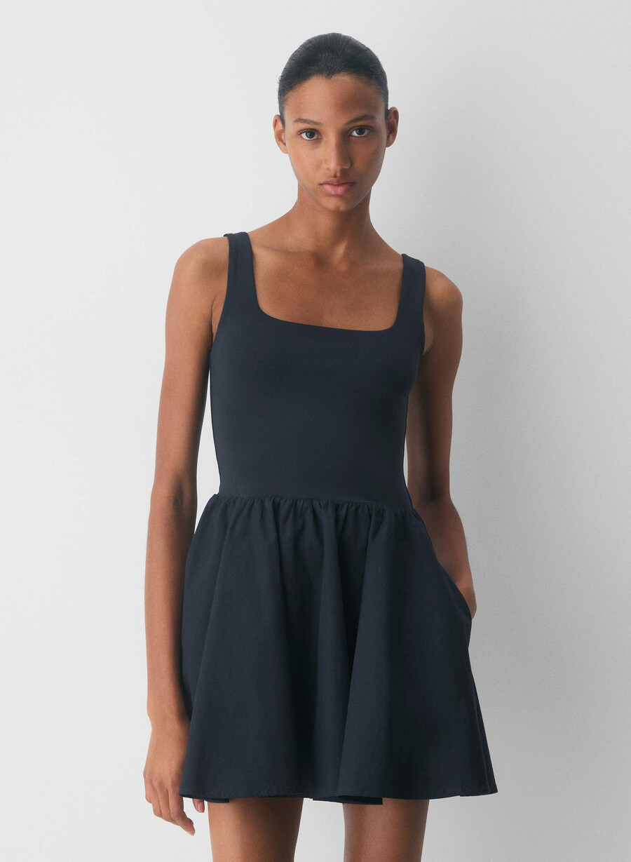 revive poplin minikleid admiral