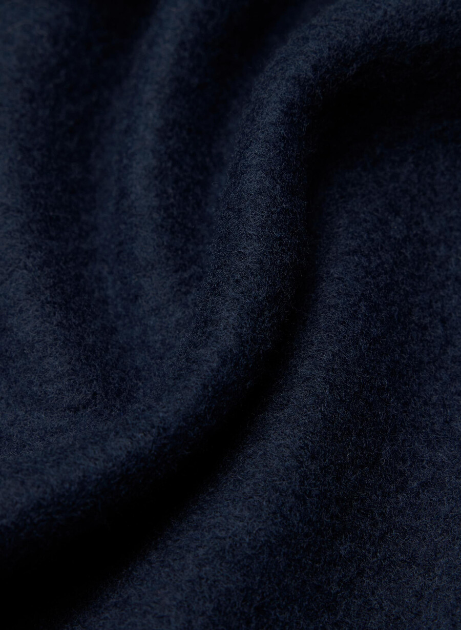 kuscheliger fleece-pullover mit mega-stehkragen farbe admiralweiß