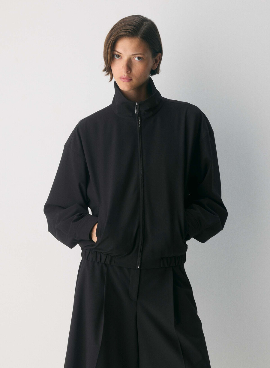 tenet jacke - reessential light black