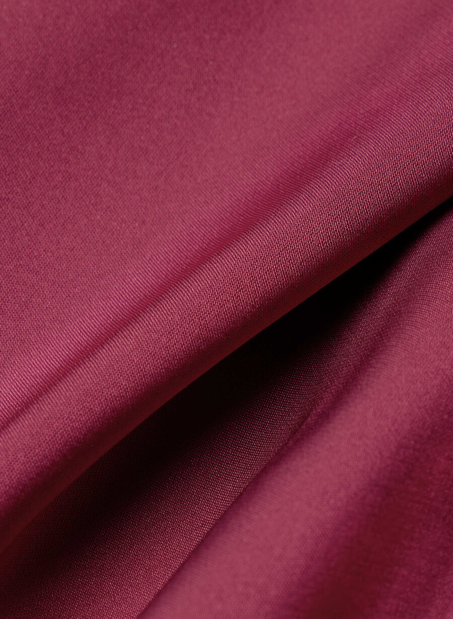 nightscape satin neckholderkleid juicy rose