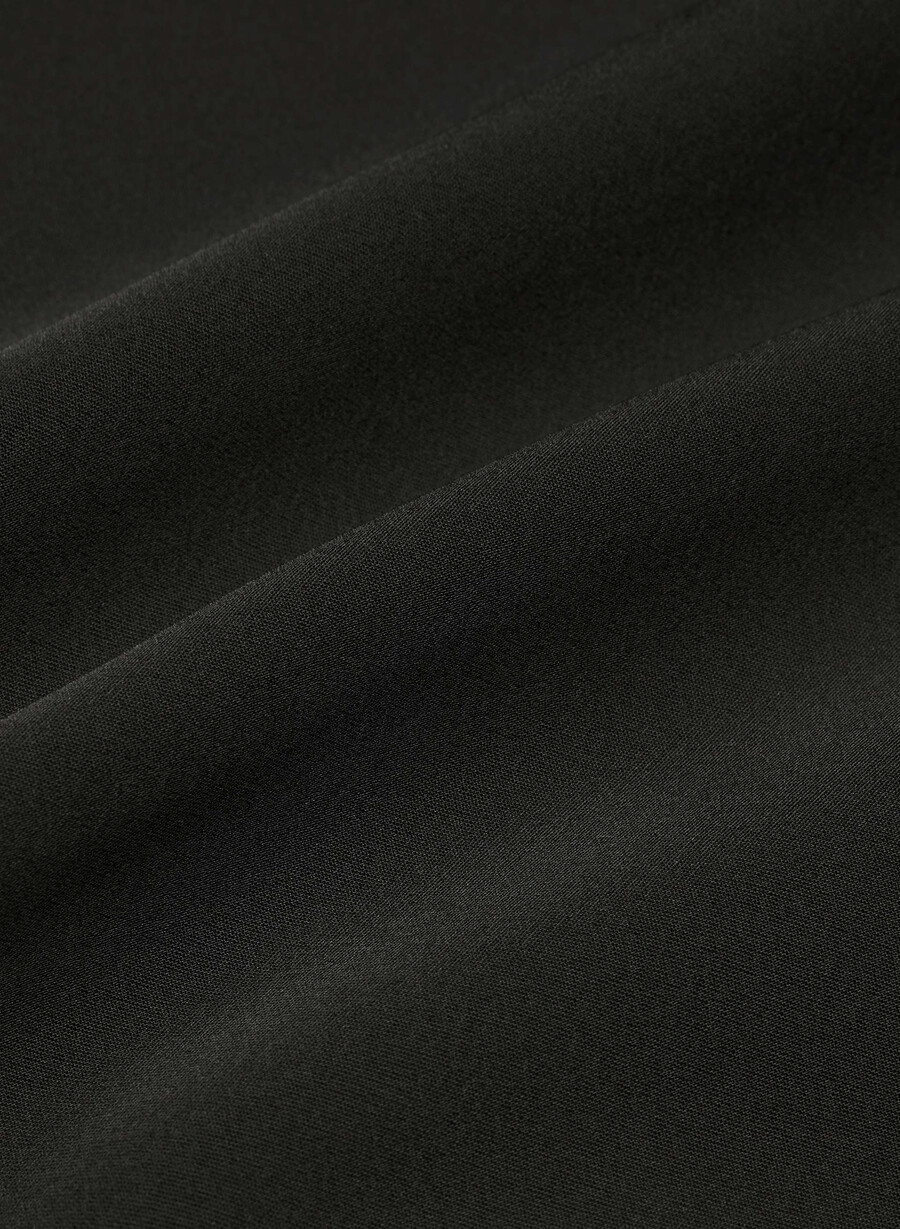 luminaire satinkleid schwarz