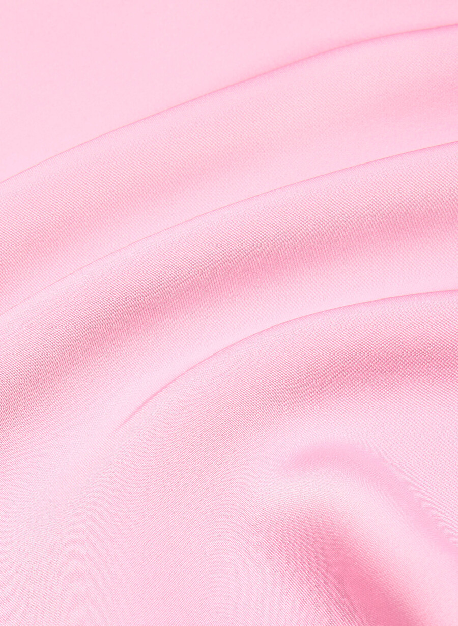 euphoria satin-halterkleid in jellybean pink