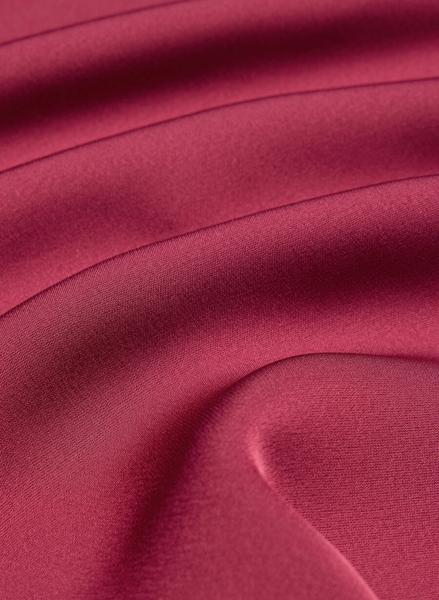 posse satinkleid juicy rose