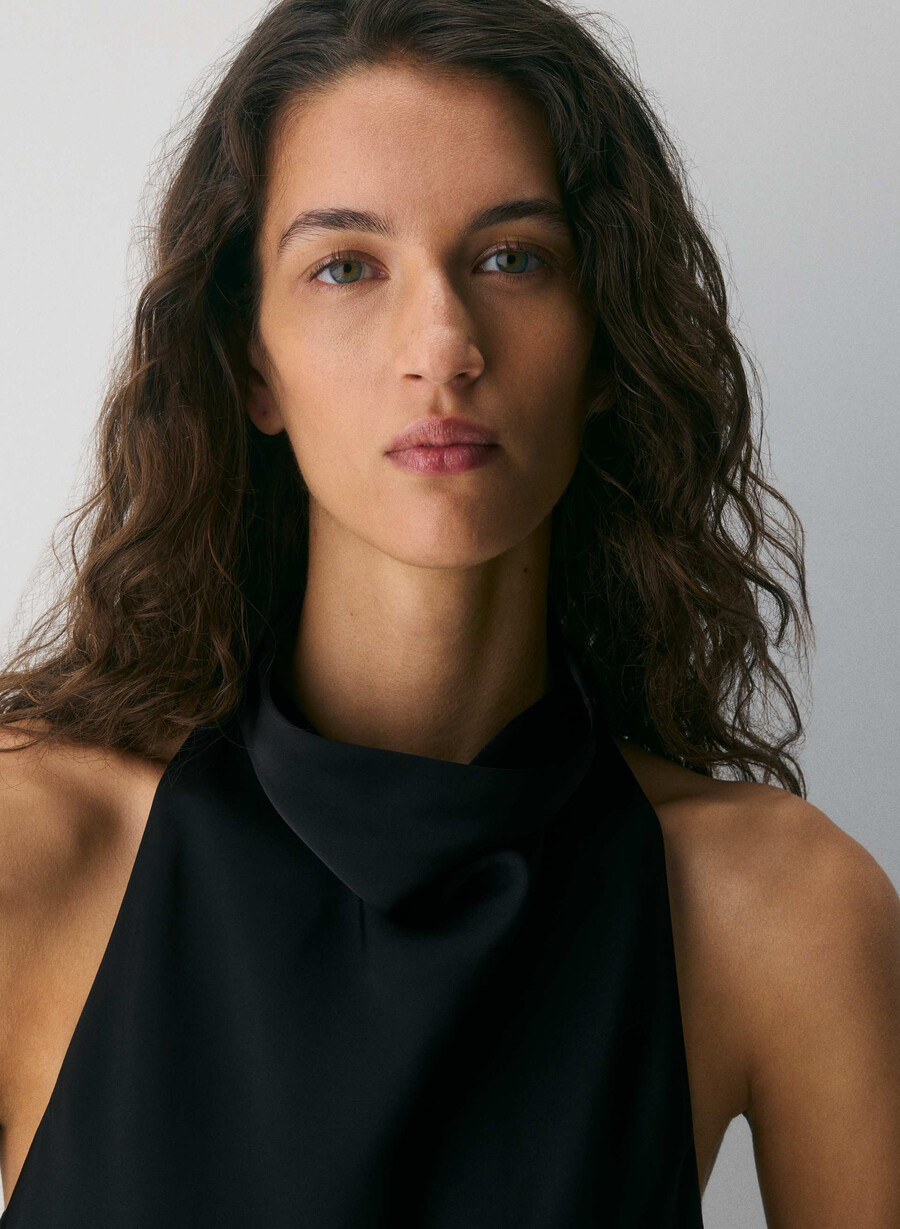 satin-top in schwarz bestellen
