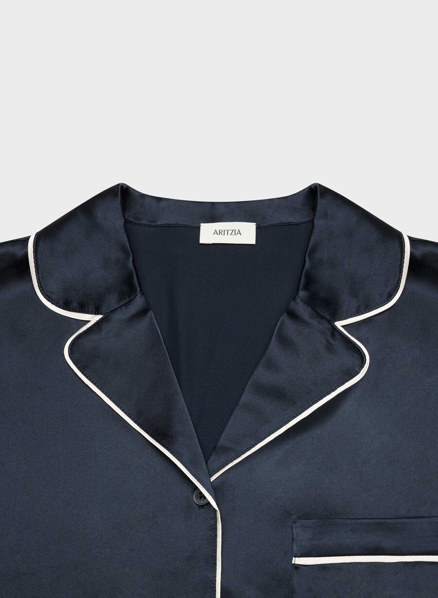 nightside seidenpyjamahemd admiral