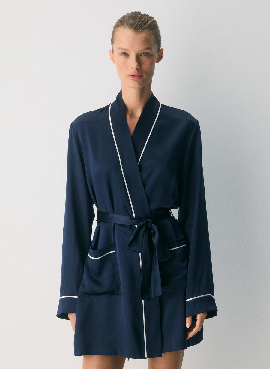 nightside seidenpyjama-bademantel admiral