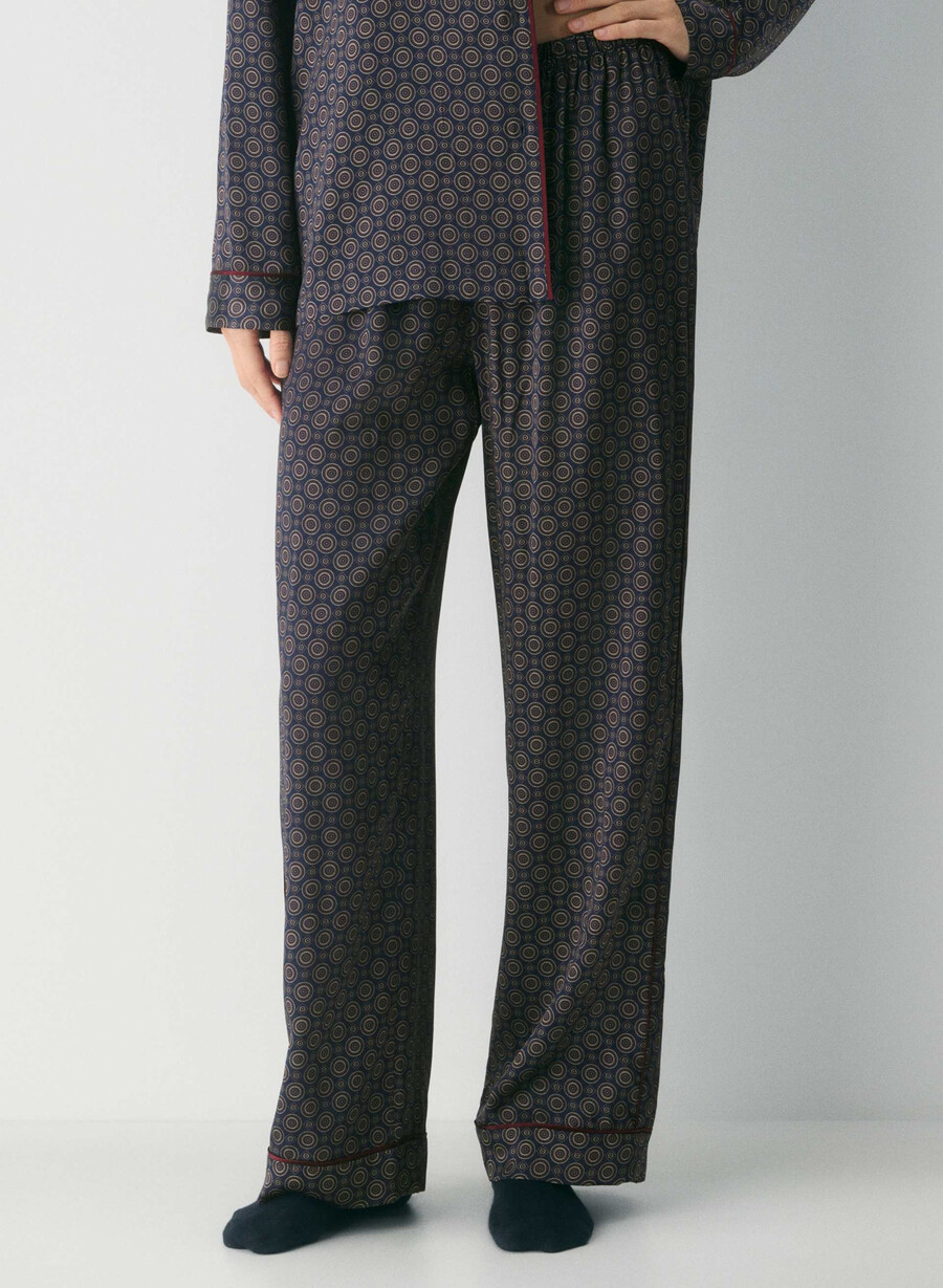 nightside seidenpyjamahose admiral cardamon