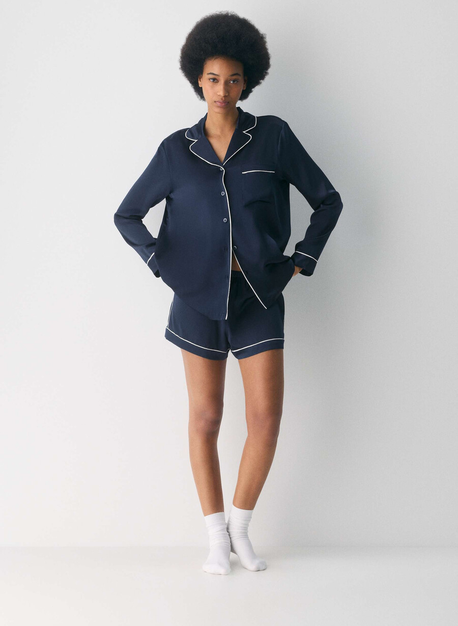 nightside seidenpyjama-boxershorts marcona beige
