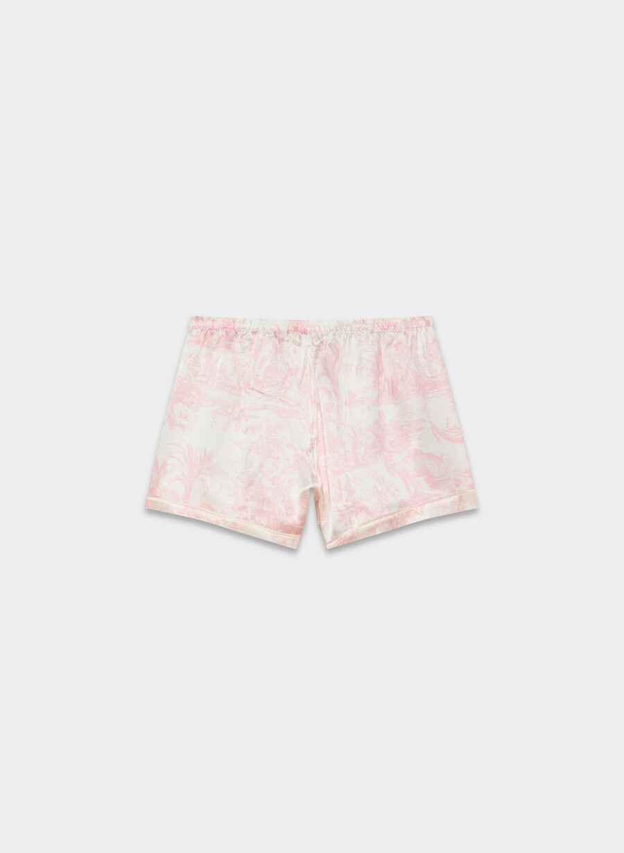 nightside seiden-pyjama-boxershorts hellbraundunkelblau cpd-pink