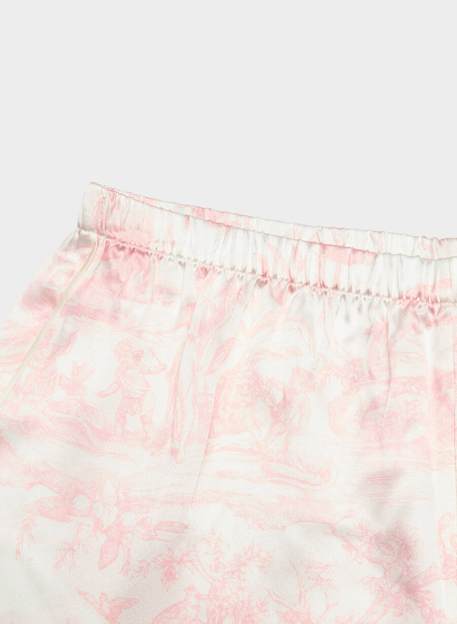 nightside seiden-pyjama-boxershorts hellbraundunkelblau cpd-pink