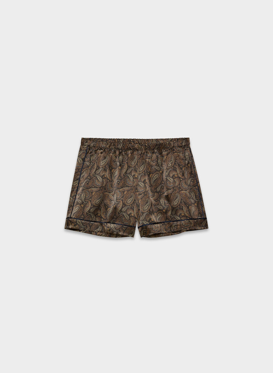 nightside seiden-pyjama-boxershorts drk nt nvycnmn