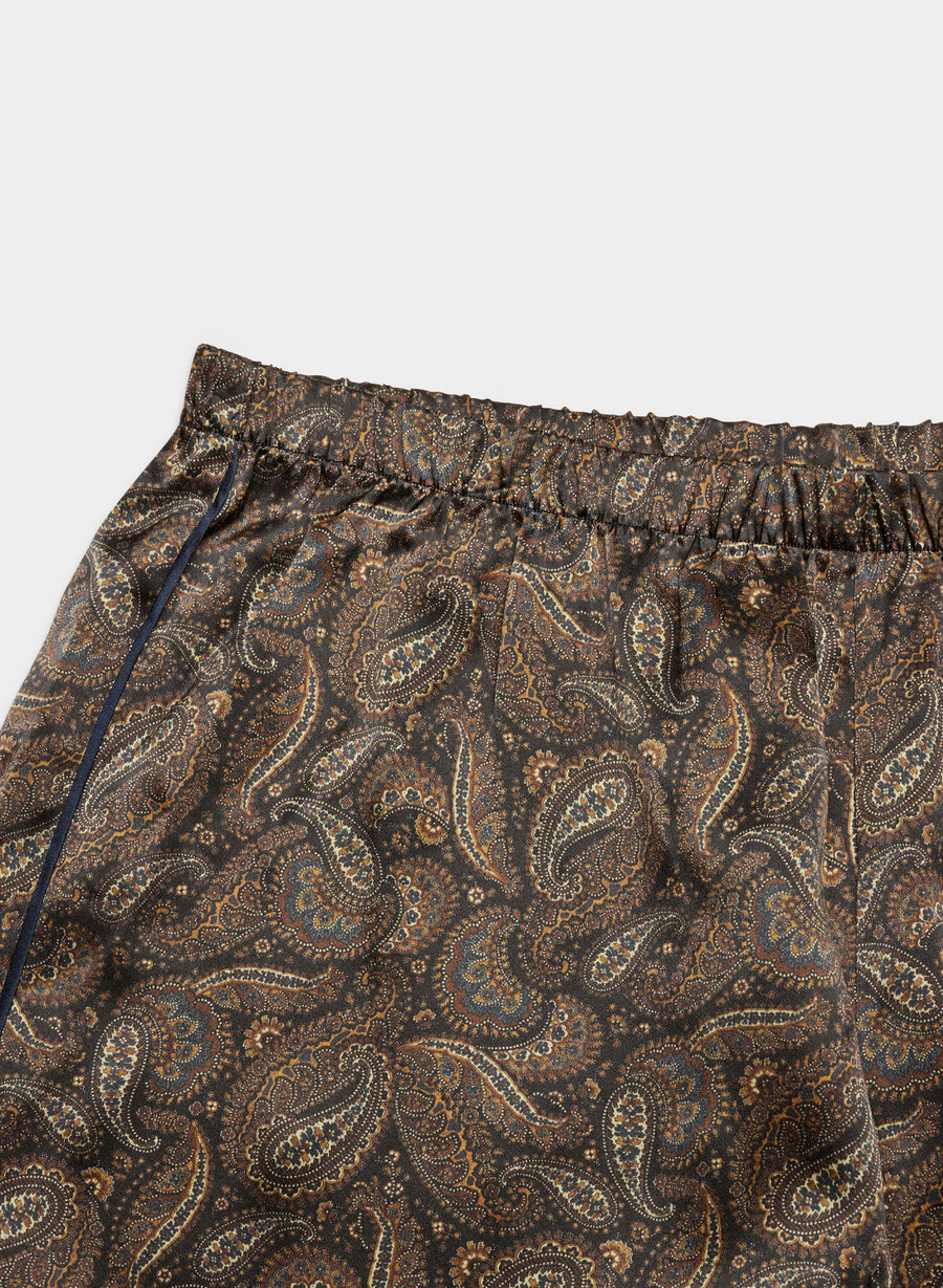 nightside seiden-pyjama-boxershorts drk nt nvycnmn