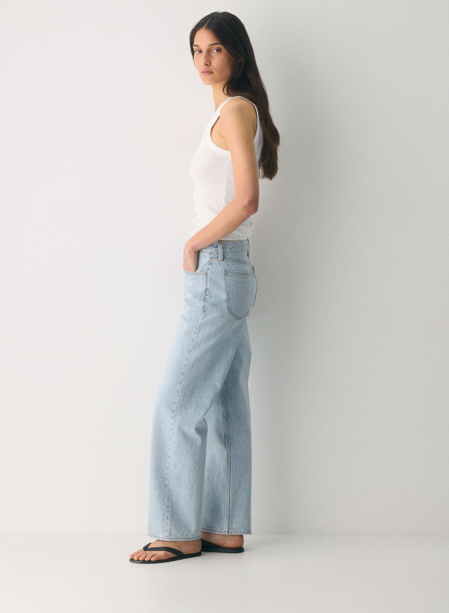 denim forum die 90er iggy lo-rise baggy jeans 15 yrs brl thr bleu
