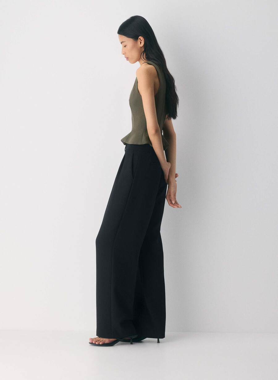 rhodora bustier - crepette dunkel olive