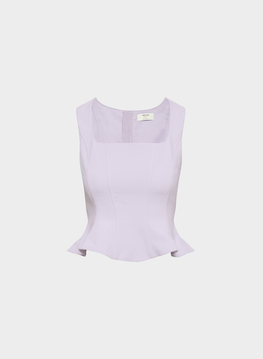 rhodora bustier – crepette wildflower flieder