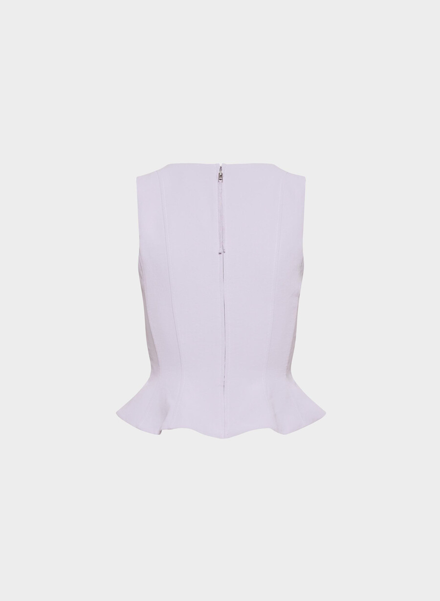 rhodora bustier – crepette wildflower flieder