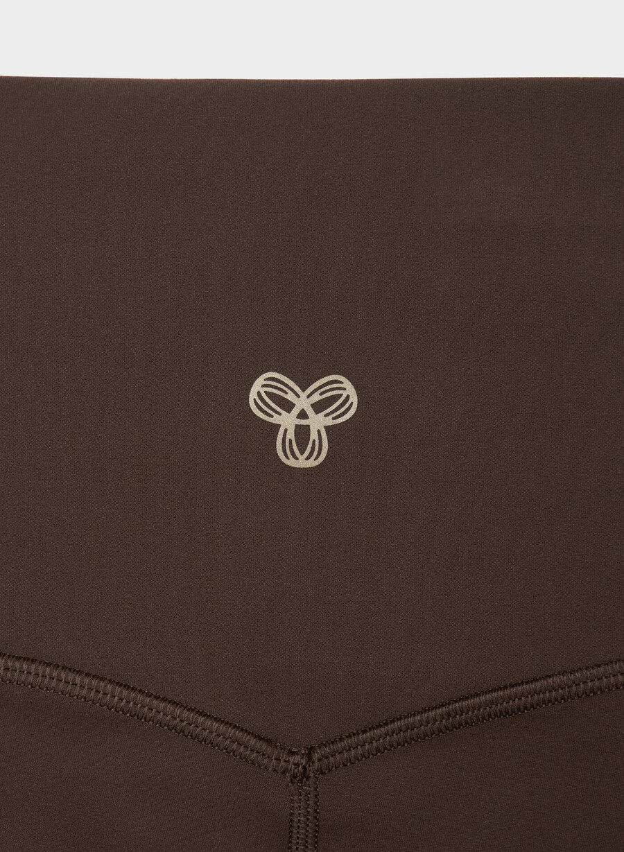 butter cheeky infinite hi flare 30 leggings reiches mochabraun