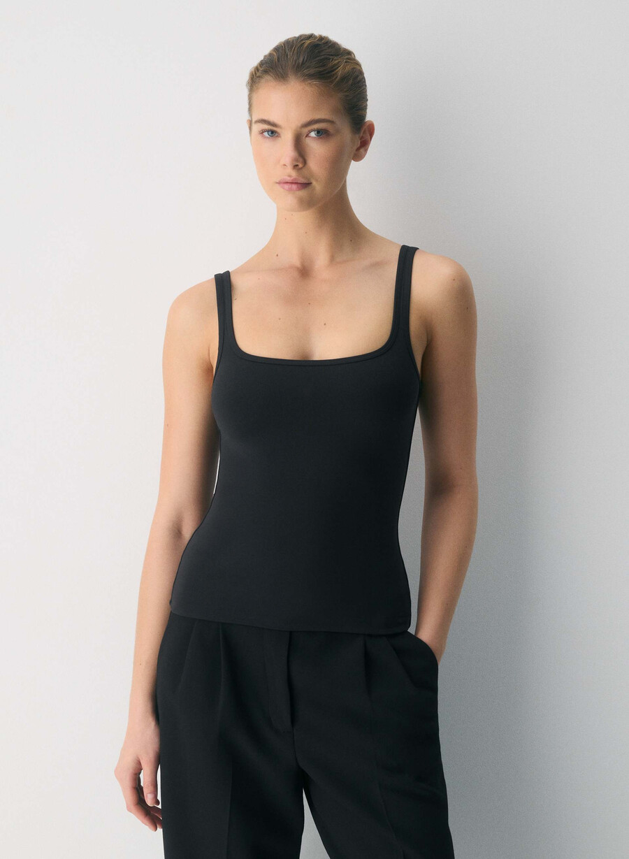 original contour penchant tanktop schwarz
