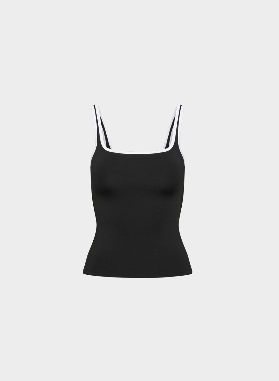 original contour penchant tanktop schwarzweiss