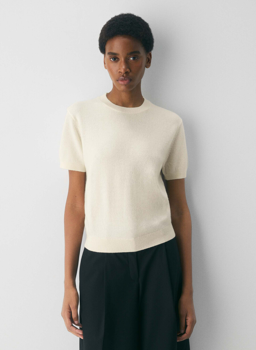 kaschmirpullover von bloor farbe hellbirke