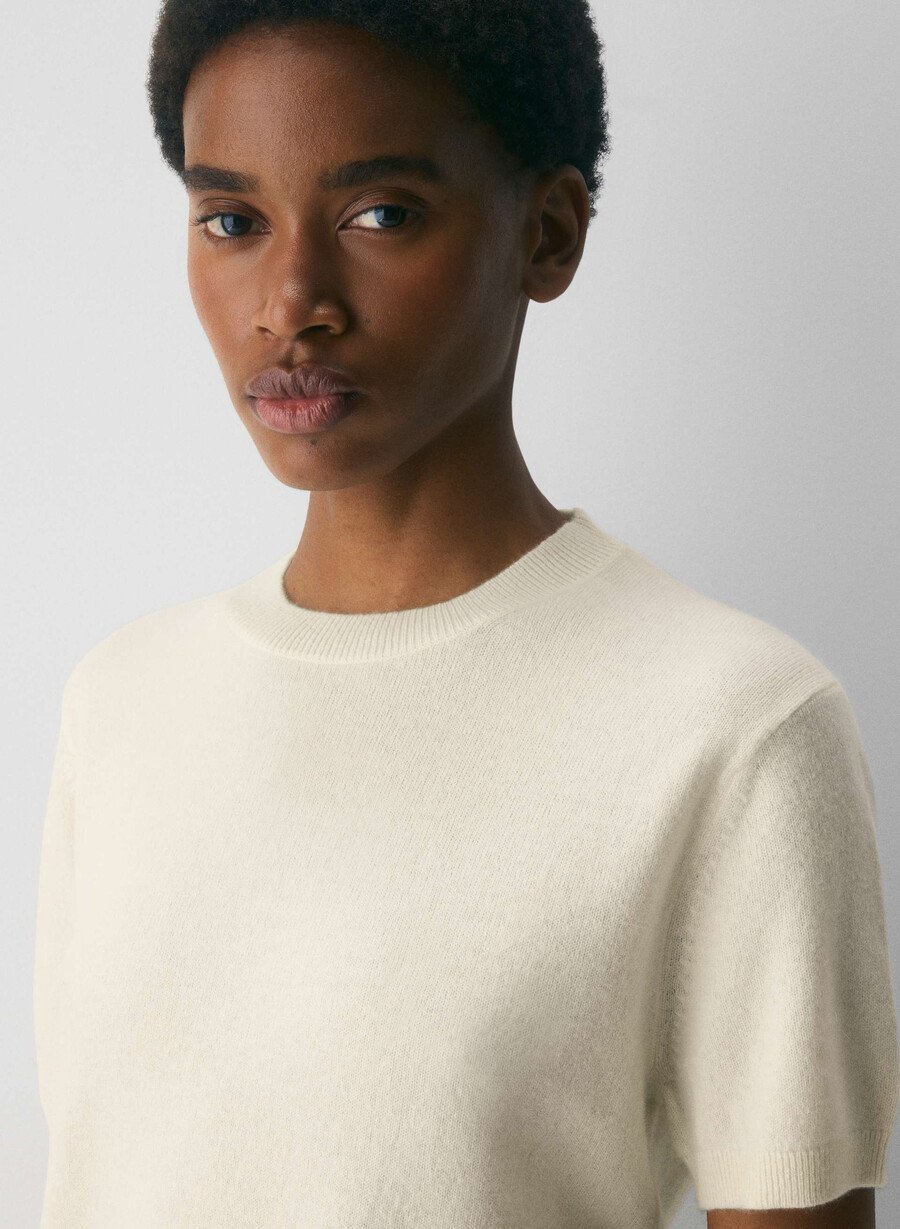 kaschmirpullover von bloor farbe hellbirke