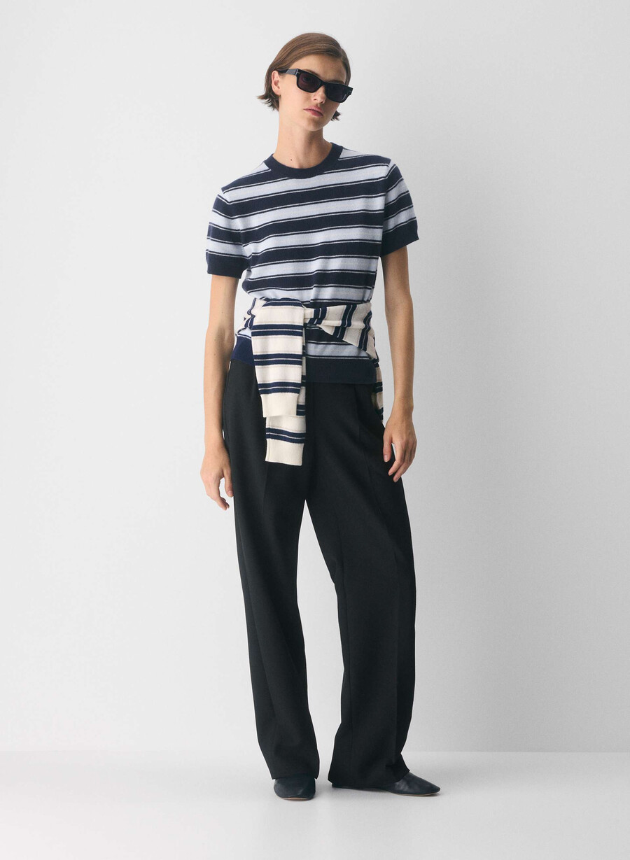 bare cashmere bloor pullover lemonade