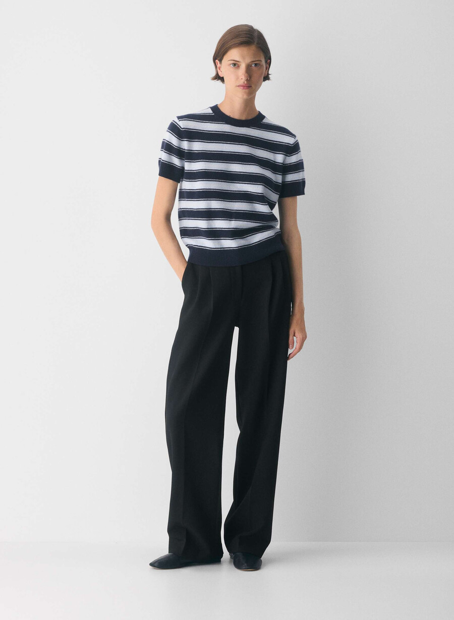 bare cashmere bloor pullover lemonade