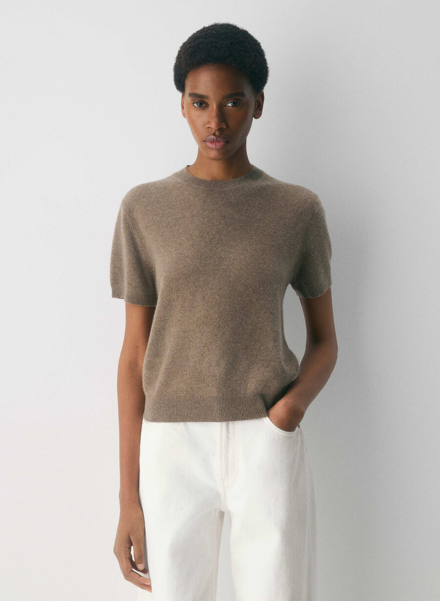 bare cashmere bloor pullover heather folio braun