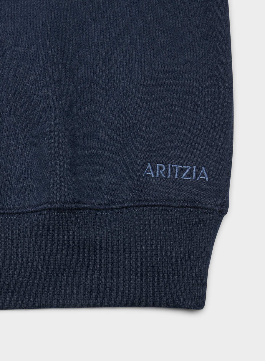 kuscheliges sweatfleece bf off-shoulder sweatshirt admiral
