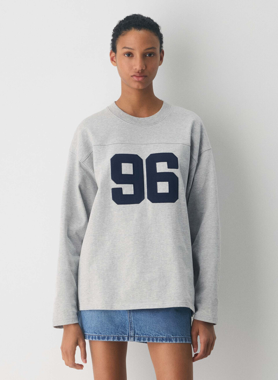 mighty cotton ramos langarmshirt h chrome admiral