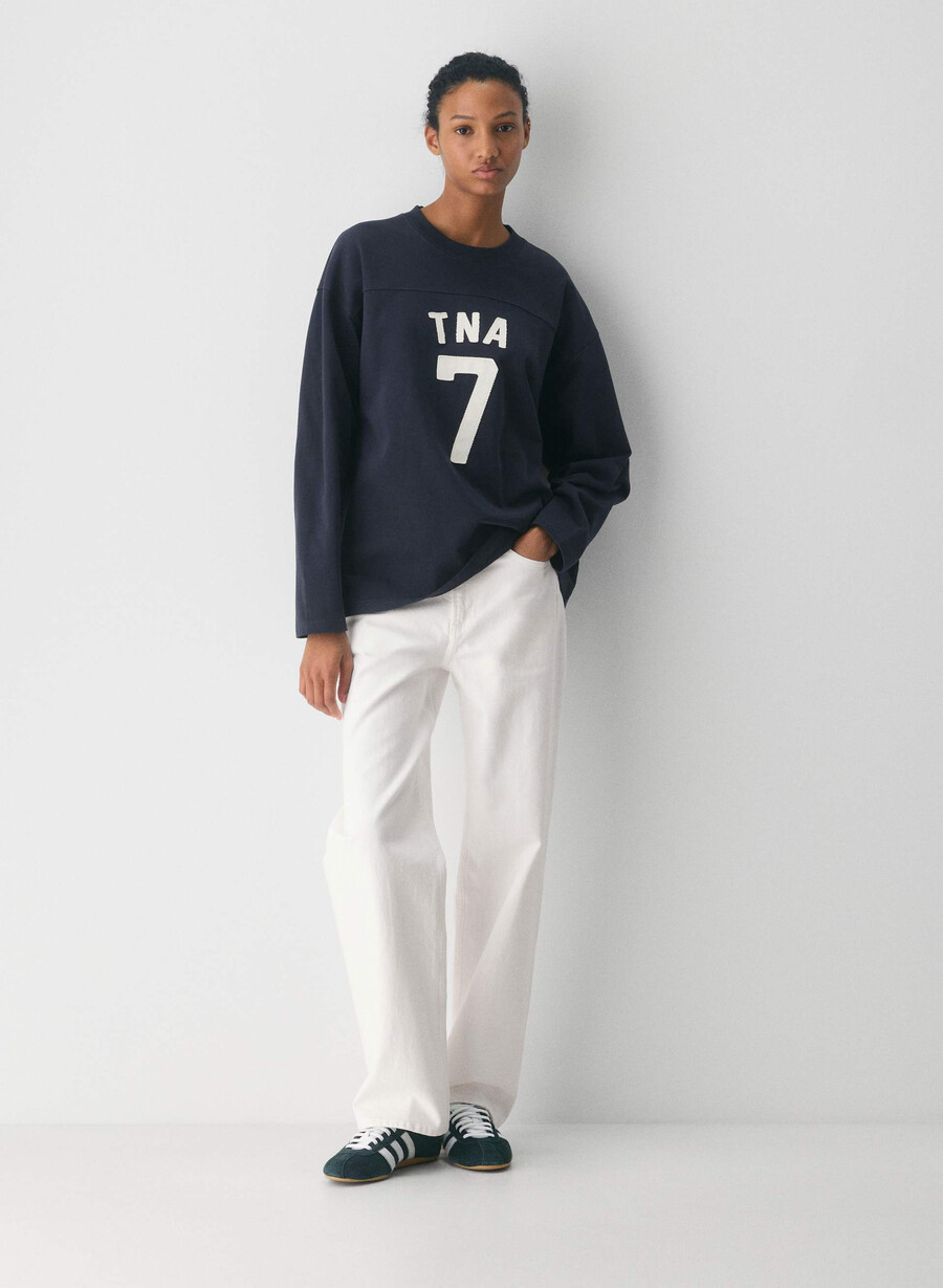 mighty cotton ramos langarmshirt admiral light birch
