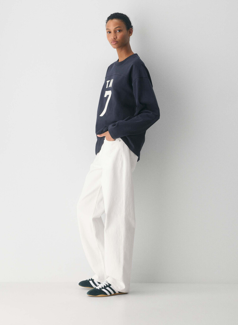 mighty cotton ramos langarmshirt admiral light birch