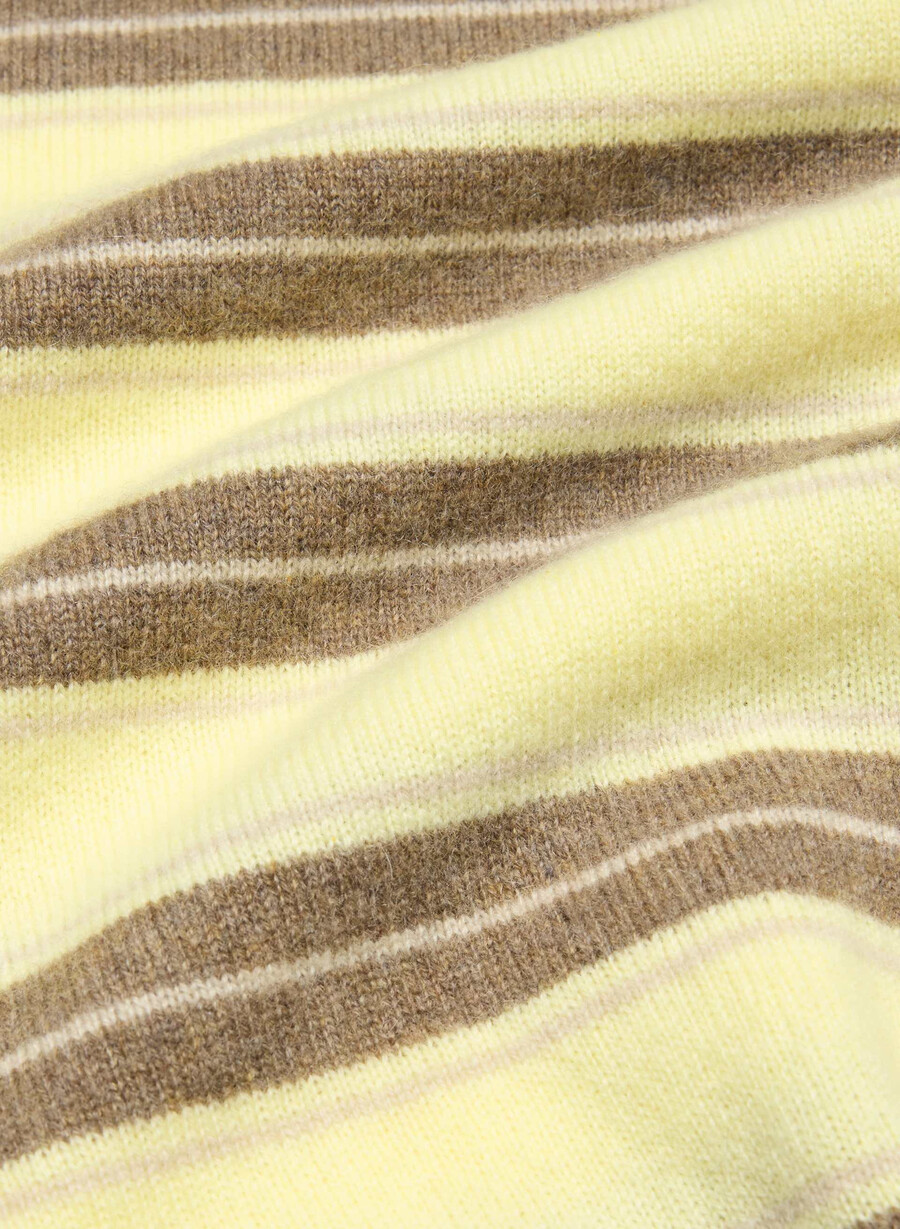 bare cashmere kurzarm-cardigan mit rundhalsausschnitt lmndhthr fol bwn