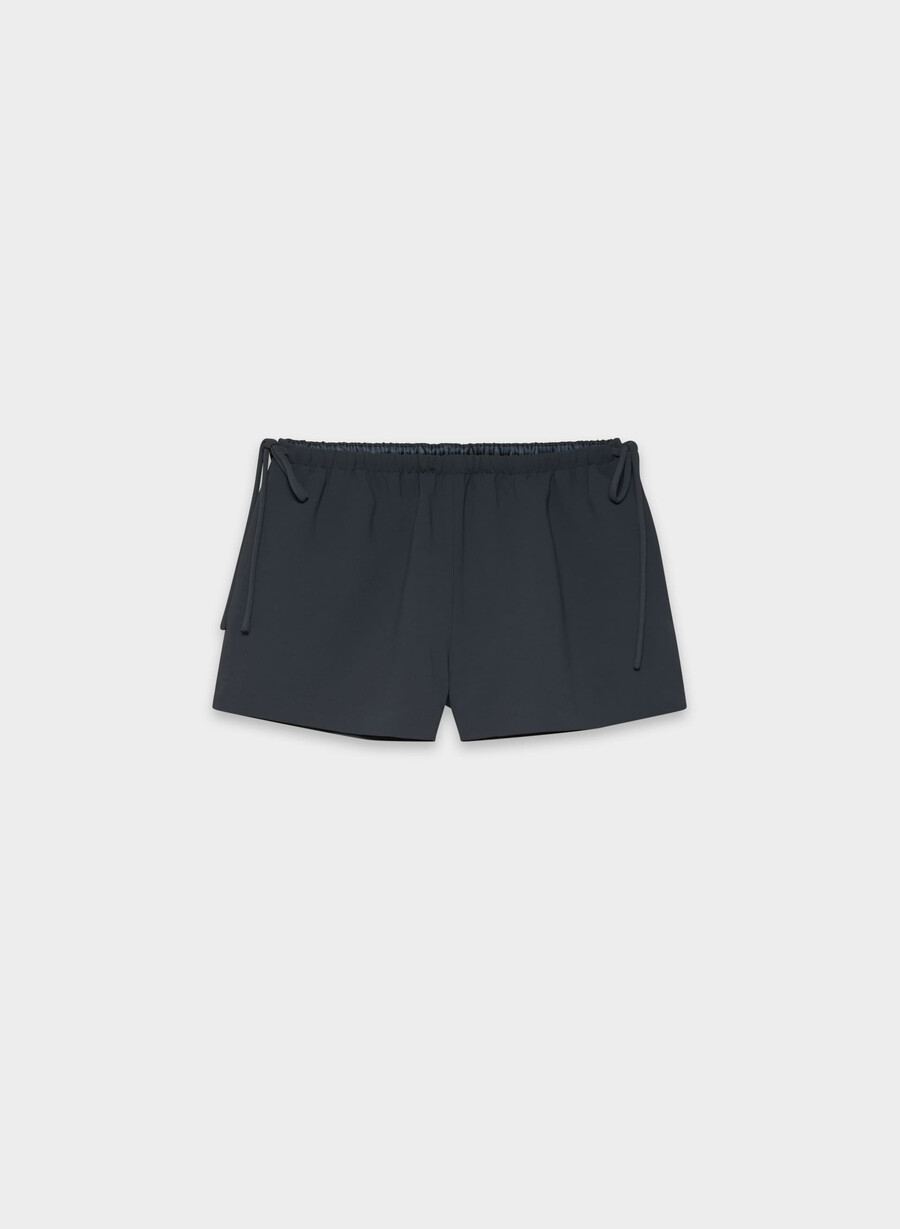 artisan short - crepette dunkelblau