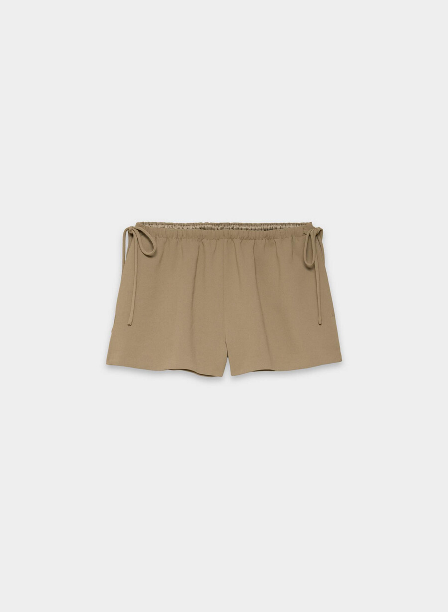 artisan short – crepette folio braun