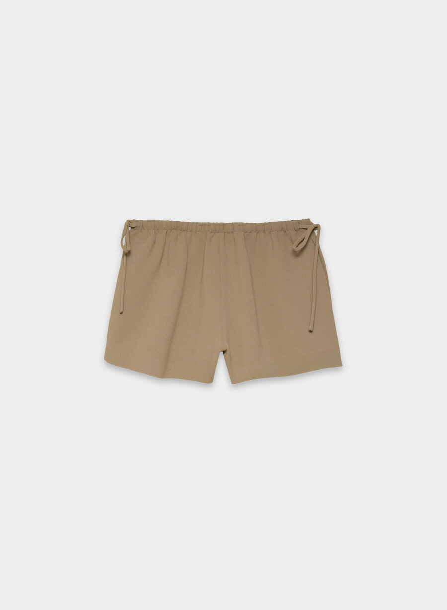 artisan short – crepette folio braun