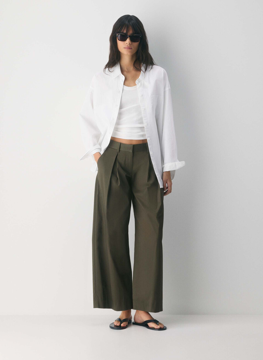 middlebury pant - chino dunkeloliv