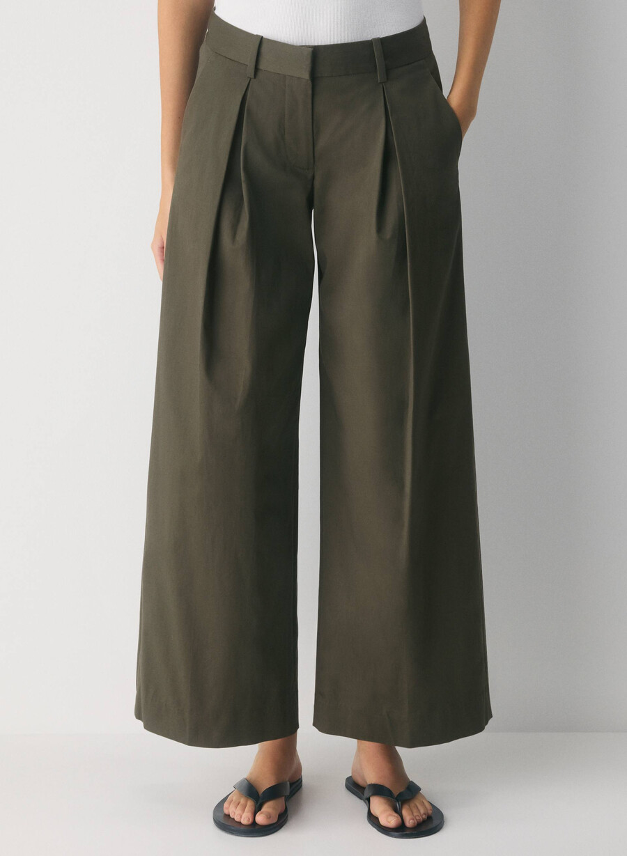 middlebury pant - chino dunkeloliv