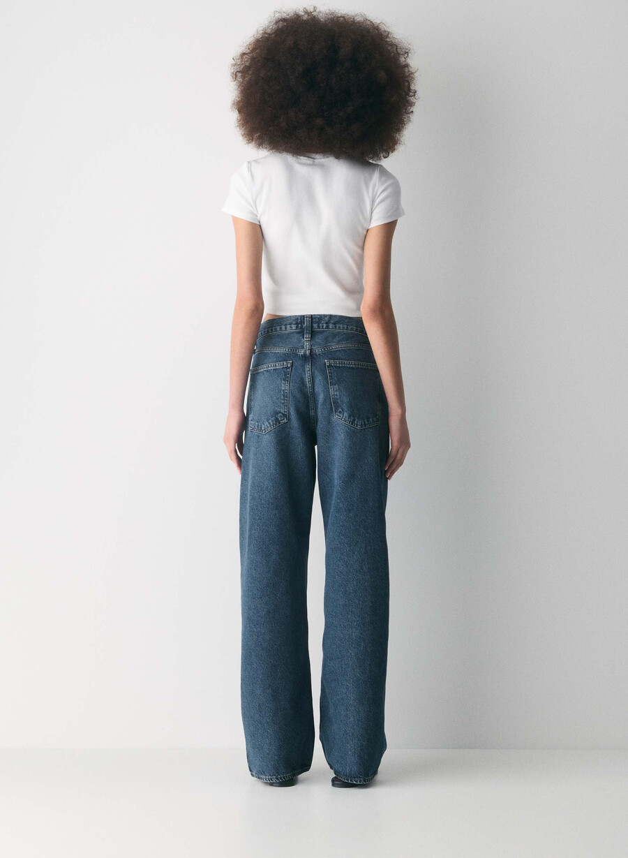 agolde arc criss cross jean form