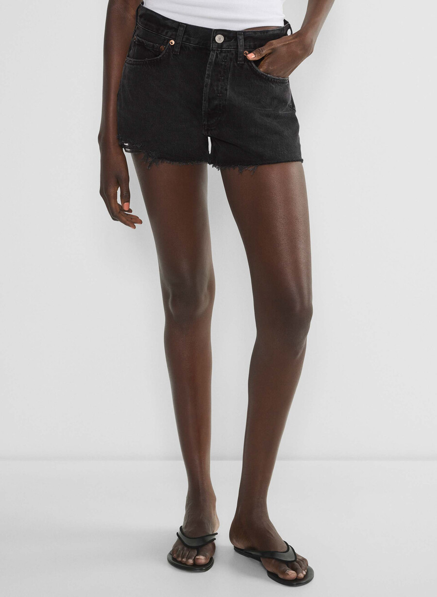 agolde parker jean short thema
