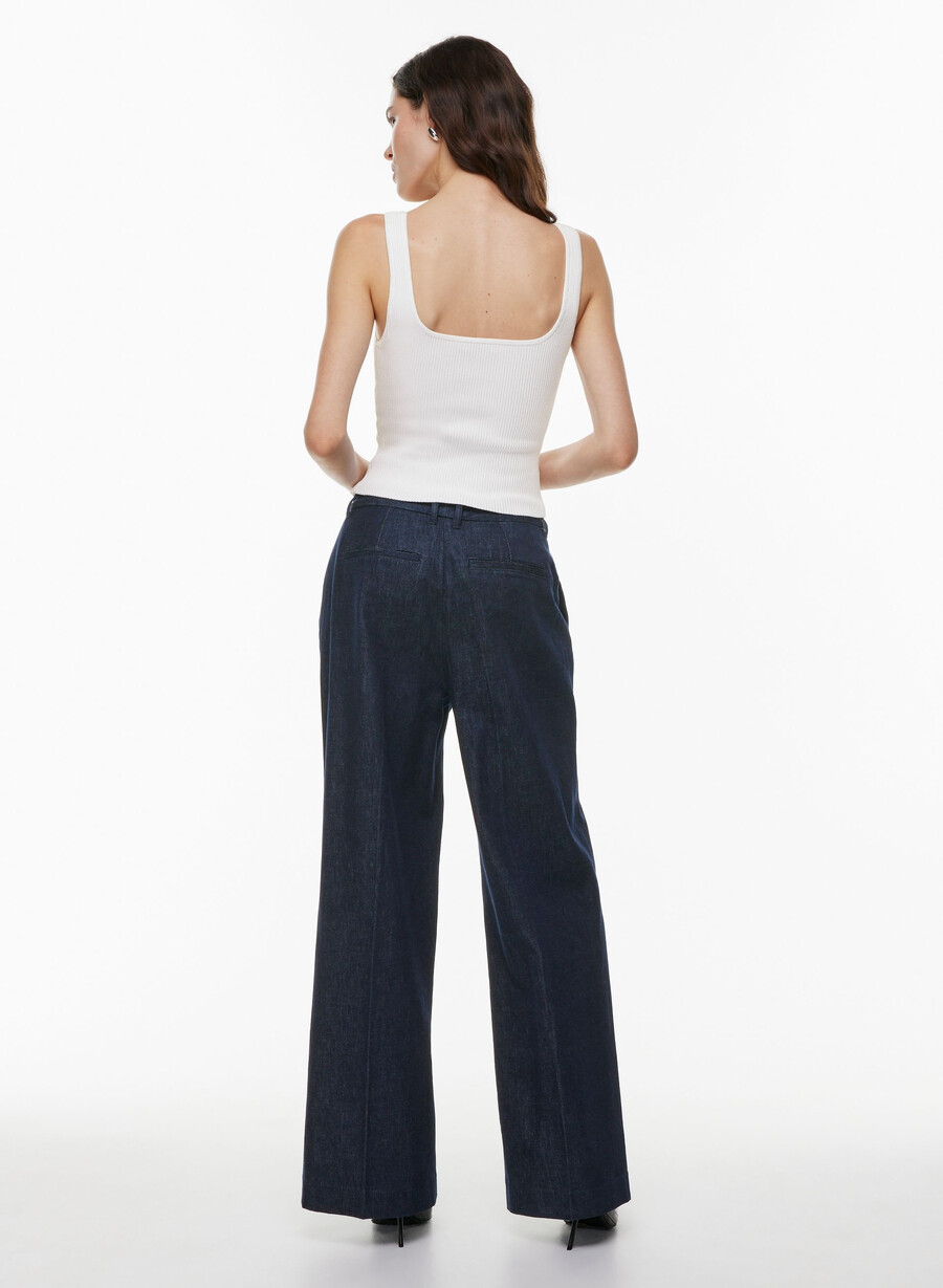 sculpt knit squareneck tanktop weiss