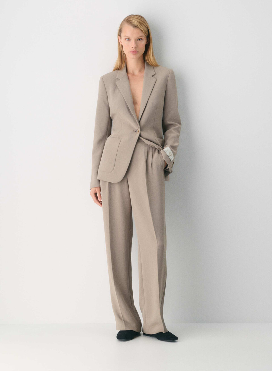 die mühelose hose - crepette nomad taupe