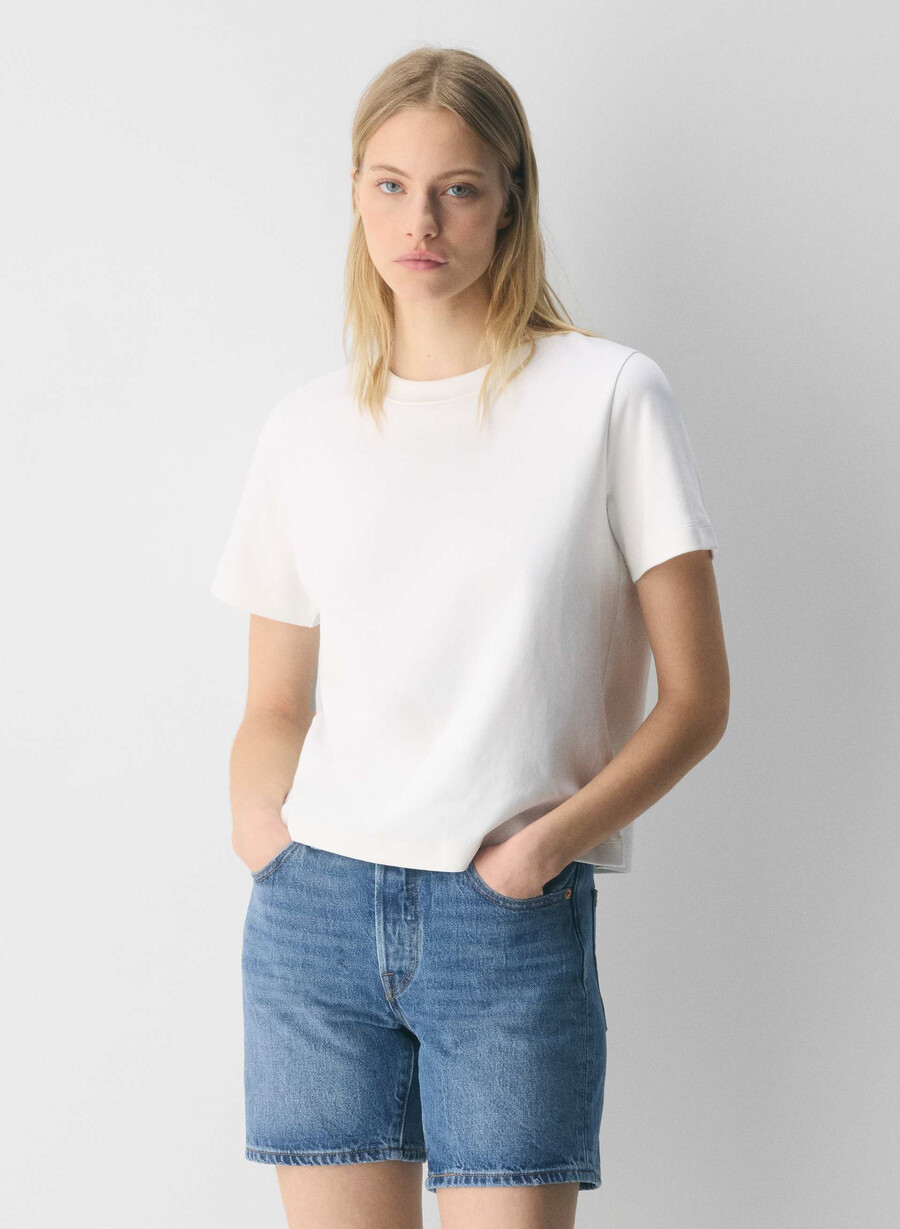 levis 501 mid thigh jeansshorts blau schÖn