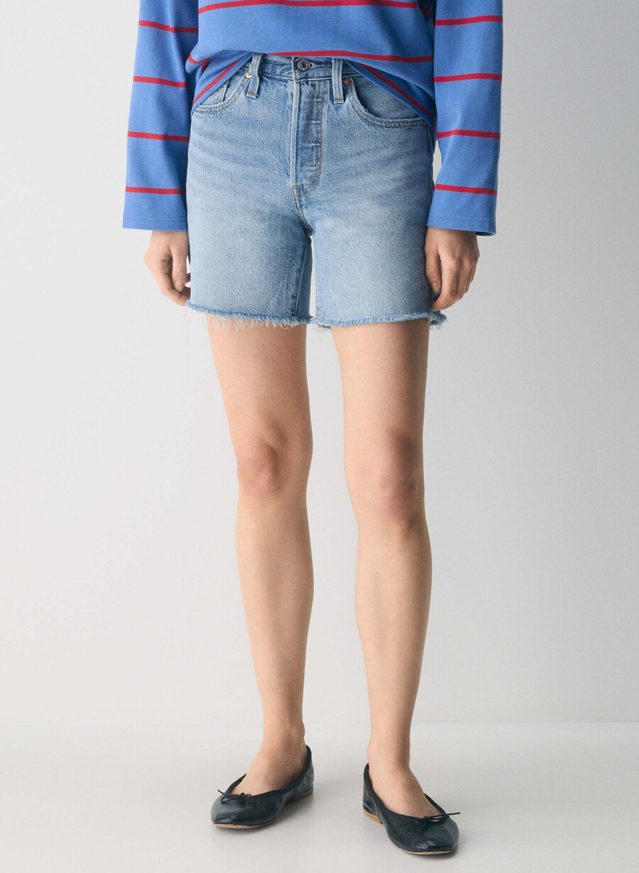 levis 501 mid thigh jeansshorts fun flare