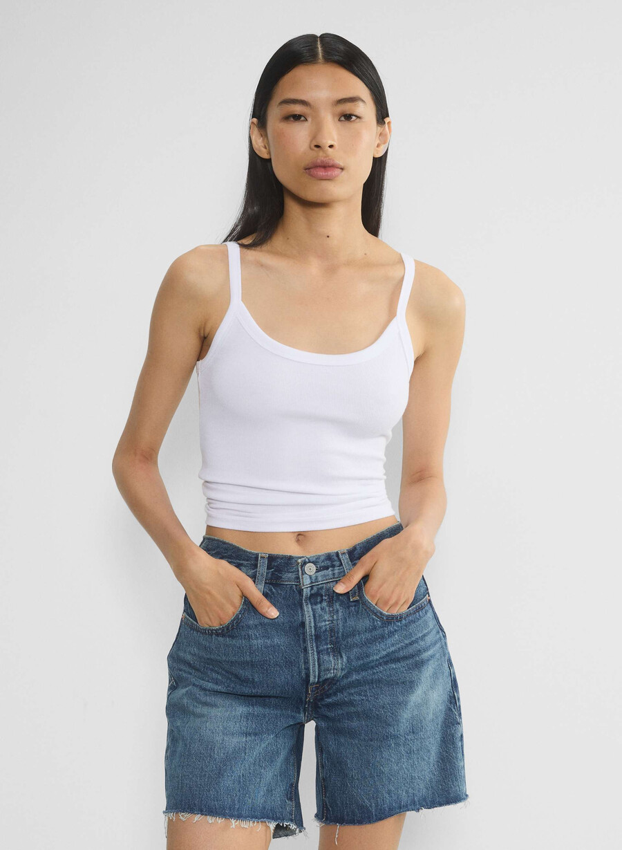 levis 501 mid thigh jeansshorts rÜcktritt