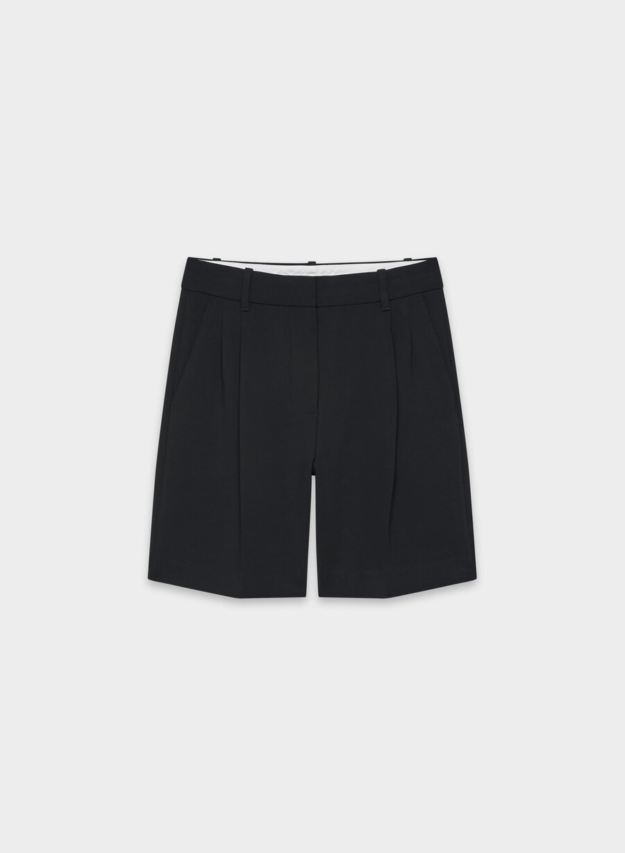 die mühelose short long - crepette schwarz