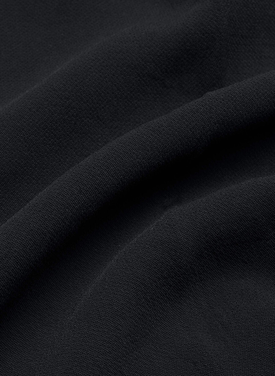 die mühelose short long - crepette schwarz