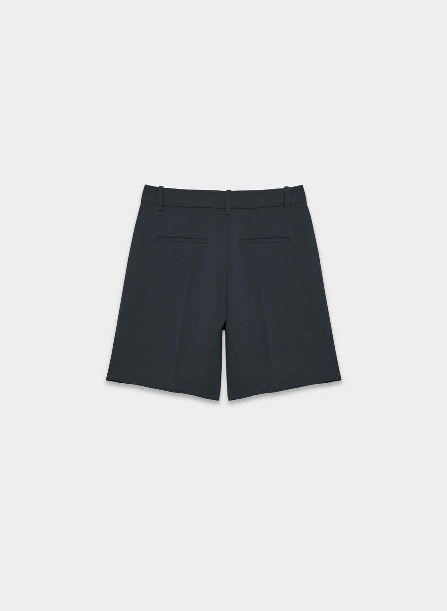 der mühelose short long - crepette dunkelblau