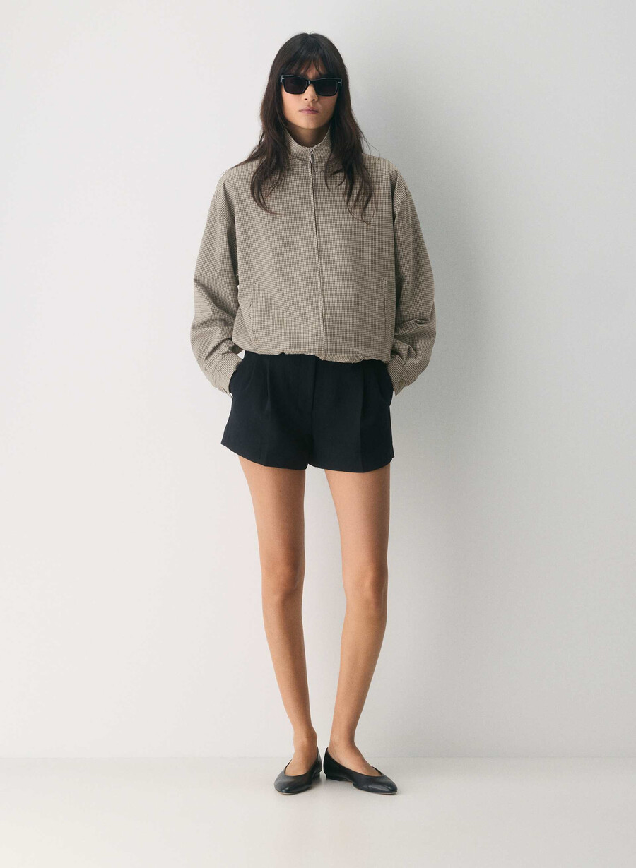der mühelose short mini - crepette schwarz